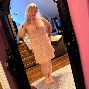 NEW Ecowish Large Dress Sundress (Never Worn, my boobs won't stay in, lol)
